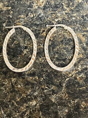 Milor .950 silver earrings made in Italy